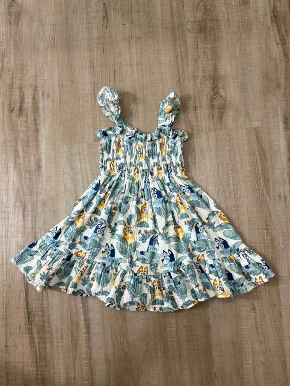 Toddler Girls Bluey and Bingo Dress